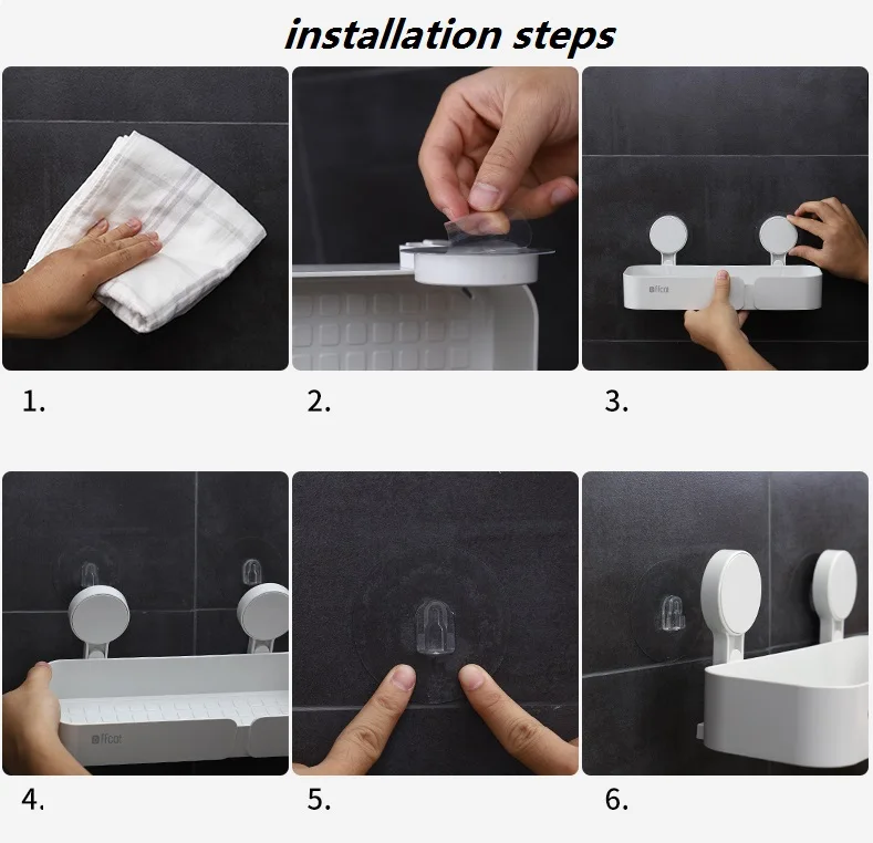 OUSSIRRO High Quality Bathroom Accessories Cute Bathroom Corner Storage Rack Organizer Shower Wall Shelf with Suction Cup
OUSSIRRO High Quality Bathroom Accessories Cute Bathroom Corner Storage Rack Organizer Shower Wall Shelf with Suction Cup