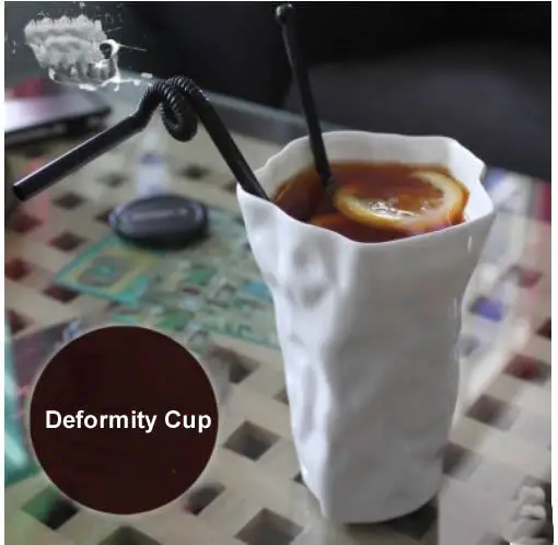 Cool White deformity ceramic cup Wrinkled paper cup ceramic Personality cup creative styling Freak ceramic mug White coffee cup
Cool White deformity ceramic cup Wrinkled paper cup ceramic Personality cup creative styling Freak ceramic mug White coffee cup