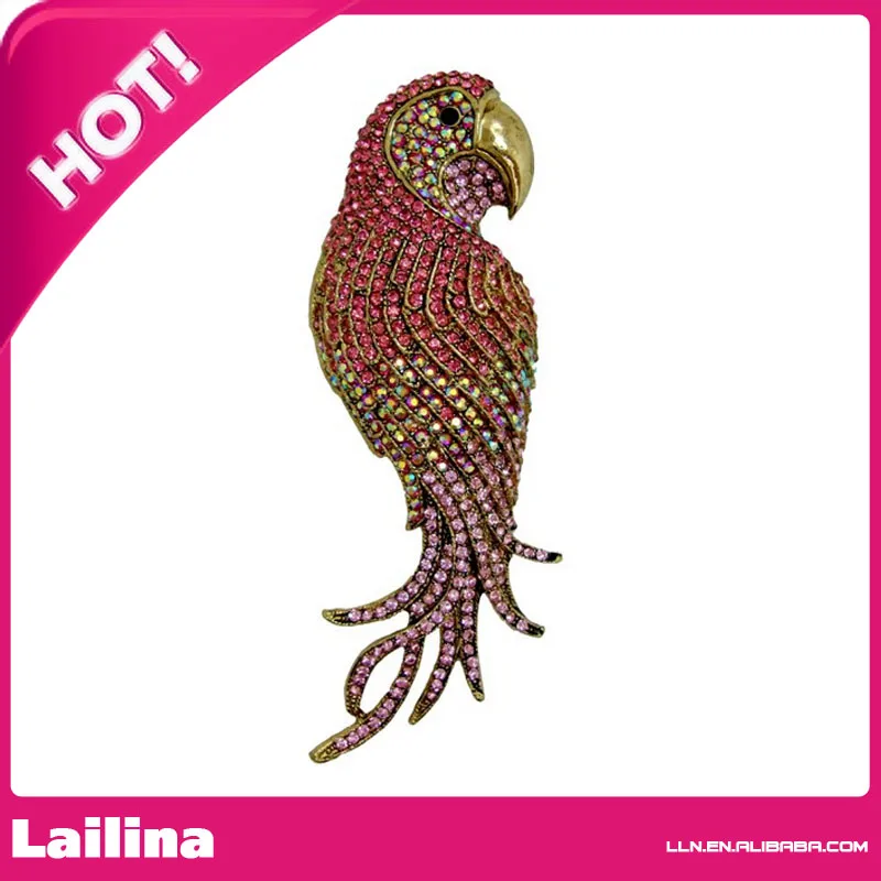 Vintage Elegant Parrot Rhinestone Crystal Brooch Pin Bird Pendant Rose Rhinestone
Vintage Elegant Parrot Rhinestone Crystal Brooch Pin Bird Pendant Rose Rhinestone