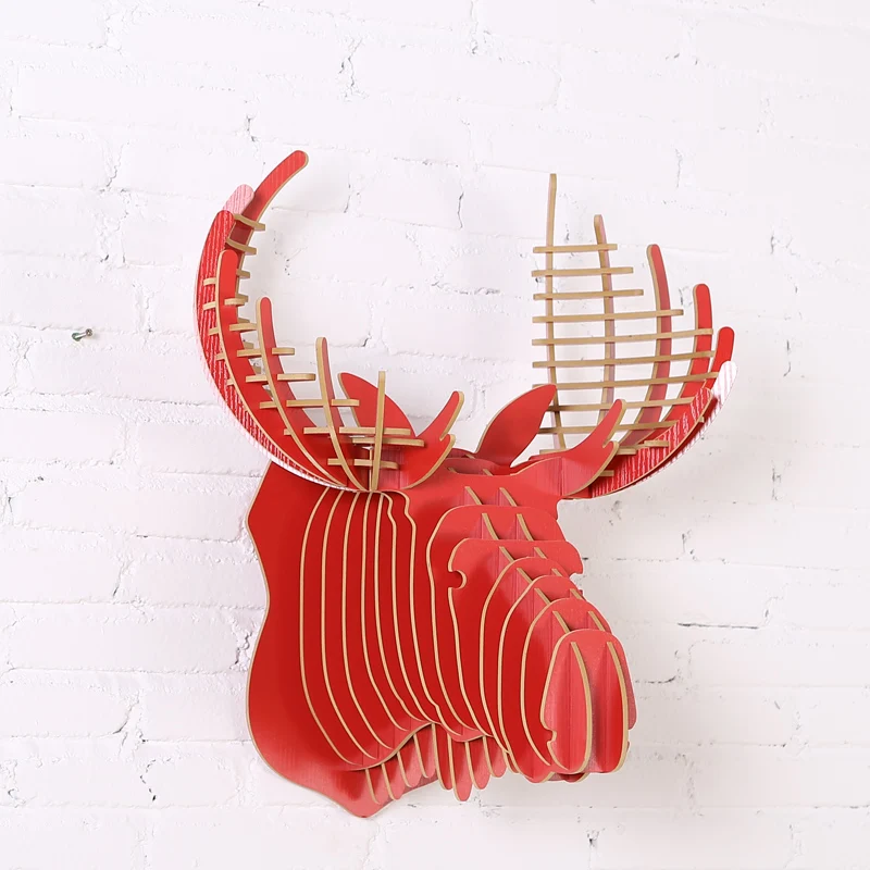 Wooden Carving Animals Head Crown Moose Art Wood Animals Head For Living Room Wall Hangings Furniture Home Decoration IW-WD017
Wooden Carving Animals Head Crown Moose Art Wood Animals Head For Living Room Wall Hangings Furniture Home Decoration IW-WD017