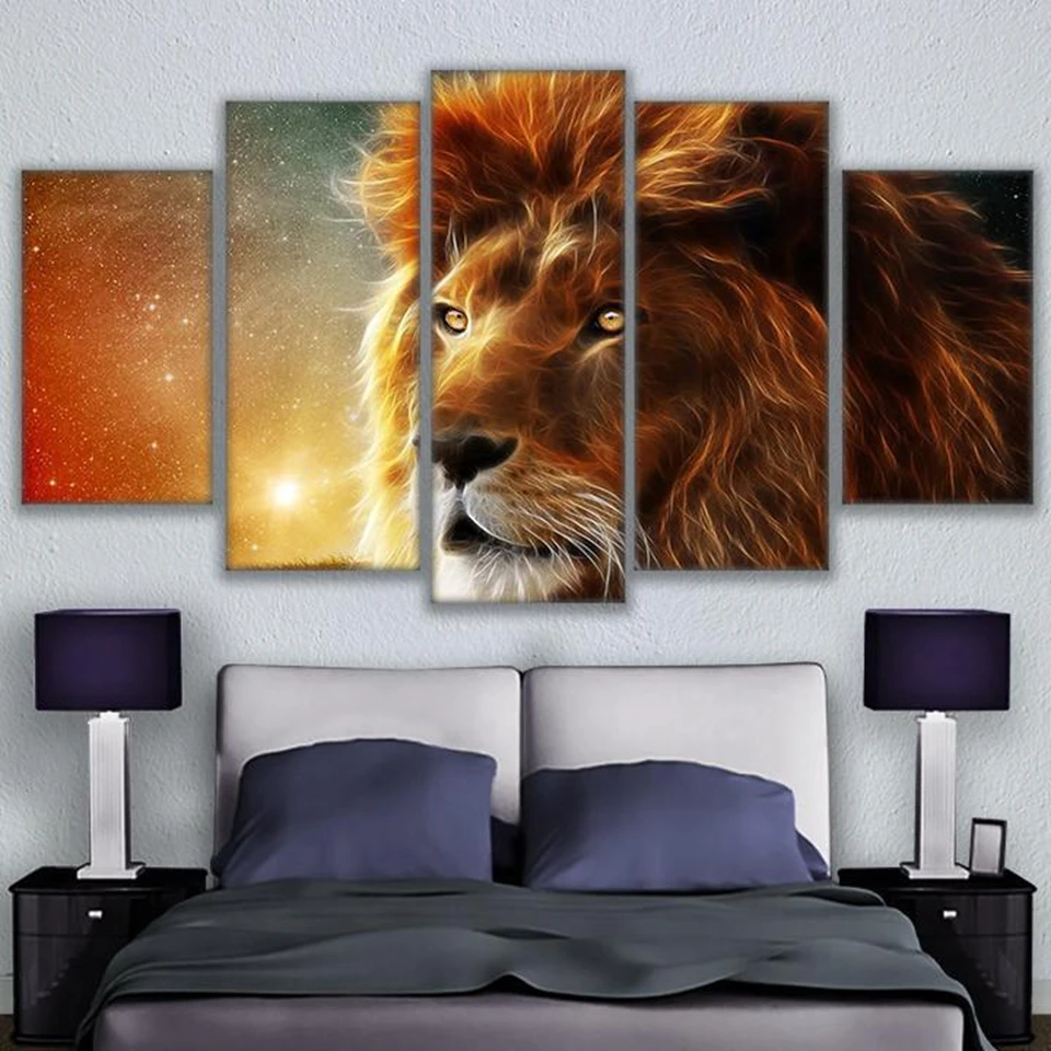 5 pcs,Full Square 5D DIY Diamond Painting lion Full diamond Embroidery mosaic Cross Stitch Rhinestones Y1016
5 pcs,Full Square 5D DIY Diamond Painting lion Full diamond Embroidery mosaic Cross Stitch Rhinestones Y1016