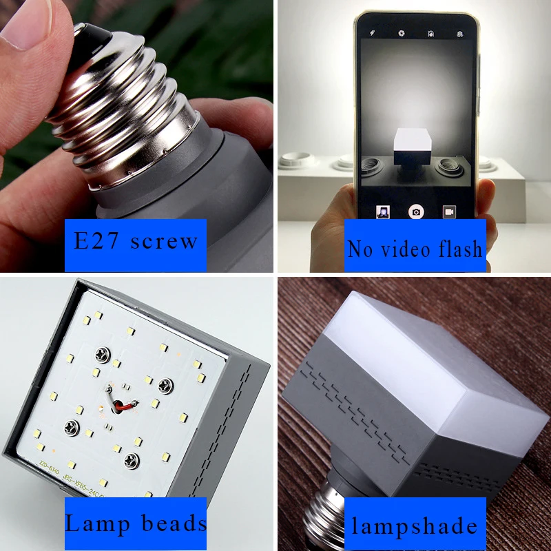 5W/9W/13W/28W Square Shape E27 LED Bulb Portable Power Energy Saving Light Bulb Home Decoration LED Light 
5W/9W/13W/28W Square Shape E27 LED Bulb Portable Power Energy Saving Light Bulb Home Decoration LED Light