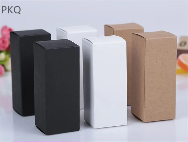 10ml/15ml/20ml/30ml/50ml/100ml Black White Kraft Paper Box for Lipstick Essential Oil Perfume Sprays sample party favor box 50pc
10ml/15ml/20ml/30ml/50ml/100ml Black White Kraft Paper Box for Lipstick Essential Oil Perfume Sprays sample party favor box 50pc