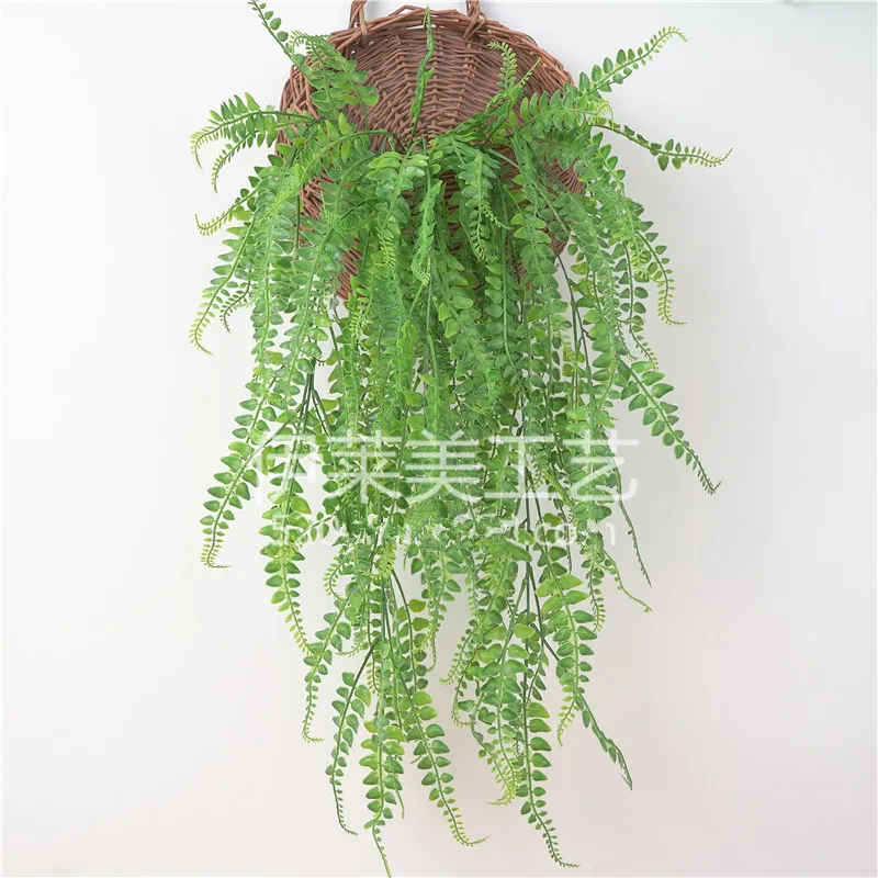 86CM length Plastic Persian Grass Hanging Vine Leaves Artificial green Plants Garland Home Garden Wedding Decorations
86CM length Plastic Persian Grass Hanging Vine Leaves Artificial green Plants Garland Home Garden Wedding Decorations