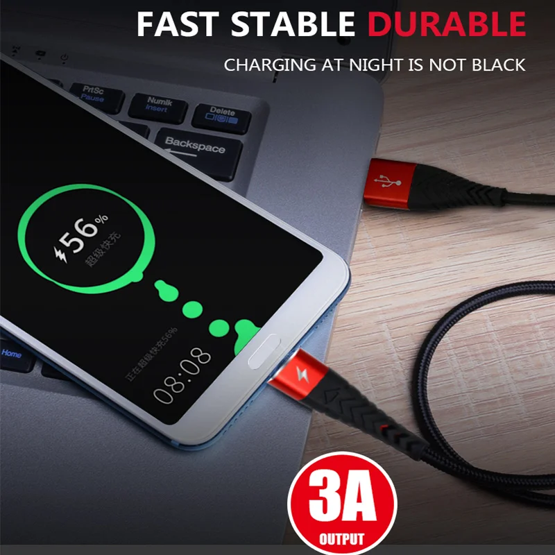 Кабель Micro USB Ddaian для Samsung Galaxy S9 Note 9 5A новый кабель Usb с поддержкой быстрой зарядки 60