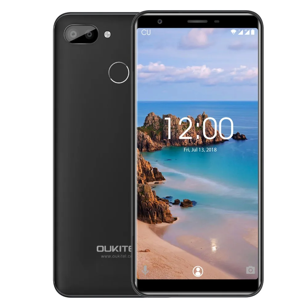 Oukitel C11 Pro 4G Mobile Phone 5.5 inch 3G RAM 16G ROM MTK6739 Quad Core Android 8.1 8MP+2MP 3400mAh Fingerprint Smartphone | Мобильные