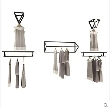 Simple wall hanging women's clothing store hanger rack children's clothing hanger
Simple wall hanging women's clothing store hanger rack children's clothing hanger
