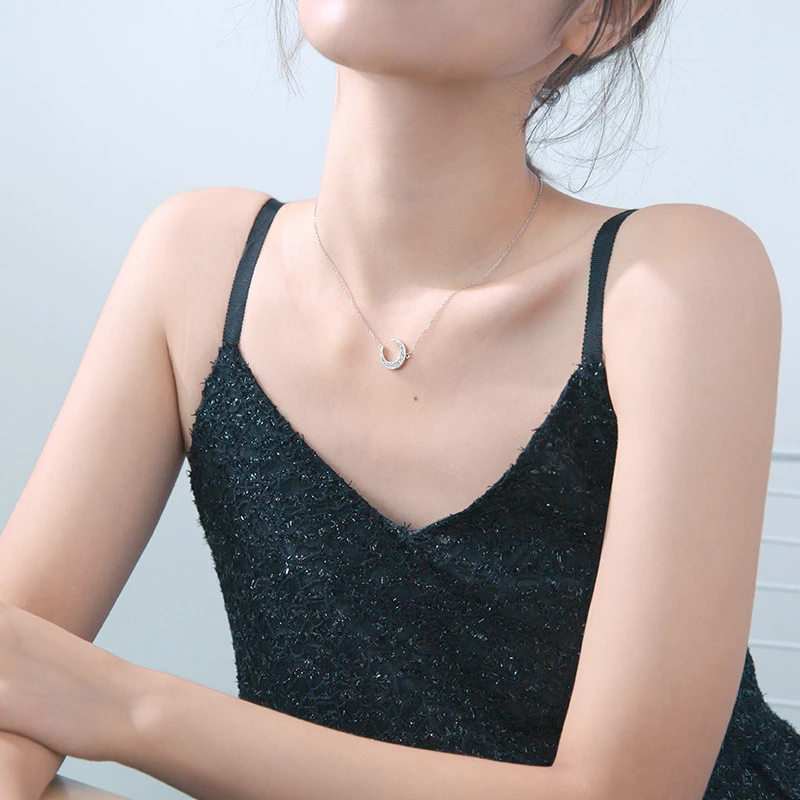 Moon Pendants Necklace Jewelry 925 Silver Kolye Charm Minimalism Vintage Boho Bijoux Femme Collier Necklace Women Joyas Jewelry
Moon Pendants Necklace Jewelry 925 Silver Kolye Charm Minimalism Vintage Boho Bijoux Femme Collier Necklace Women Joyas Jewelry
