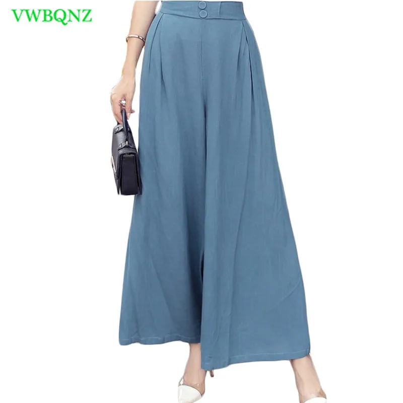 Cotton Linen Thin Wide leg Pants Women Summer High Waist Loose Nine points Pants Women's Korean Pink Plus size Casual Pants A247
Cotton Linen Thin Wide leg Pants Women Summer High Waist Loose Nine points Pants Women's Korean Pink Plus size Casual Pants A247