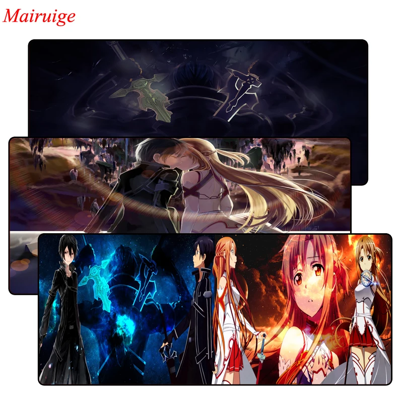 Mairuige Anime Sword Art Online Keyboard Gaming Large Lock Edge MousePads Speed Table Rubber Mouse Pad For CSGO DOTA LOL Gamer
Mairuige Anime Sword Art Online Keyboard Gaming Large Lock Edge MousePads Speed Table Rubber Mouse Pad For CSGO DOTA LOL Gamer