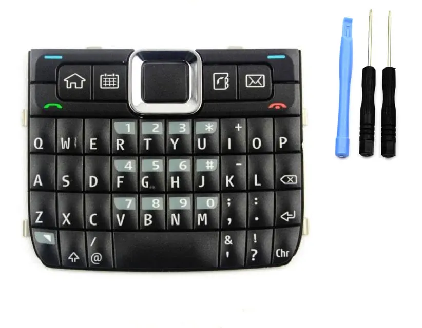 Кнопочная клавиатура Кнопки для Nokia E71 Белый Серый Замена Ремонт с отвертки
