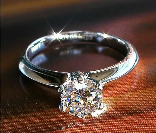 Promise Forever 1Ct Diamond Ring for women 925 Sterling Silver Engagement Ring White Gold Color
Promise Forever 1Ct Diamond Ring for women 925 Sterling Silver Engagement Ring White Gold Color
