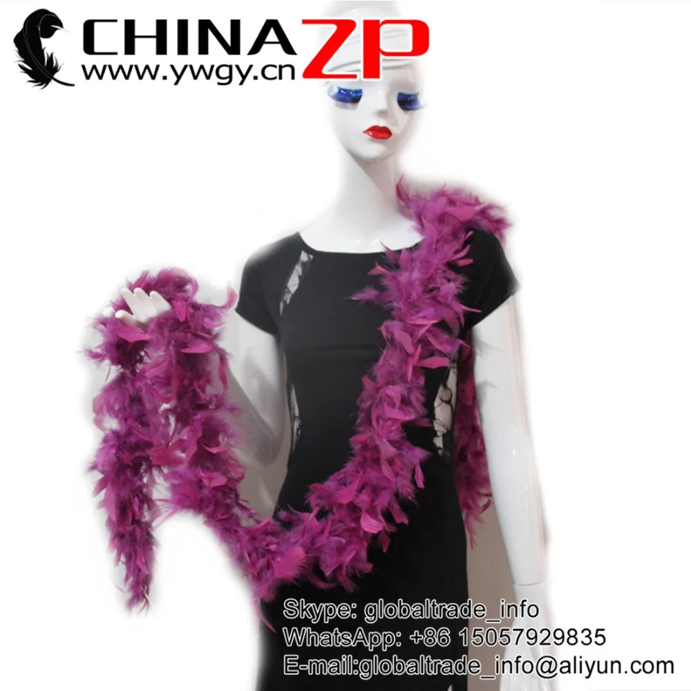 CHINAZP Factory Wholesale Price 2yards/lot Good Quality 40g fuchsia Turkey Feather Chandelle Boa
CHINAZP Factory Wholesale Price 2yards/lot Good Quality 40g fuchsia Turkey Feather Chandelle Boa