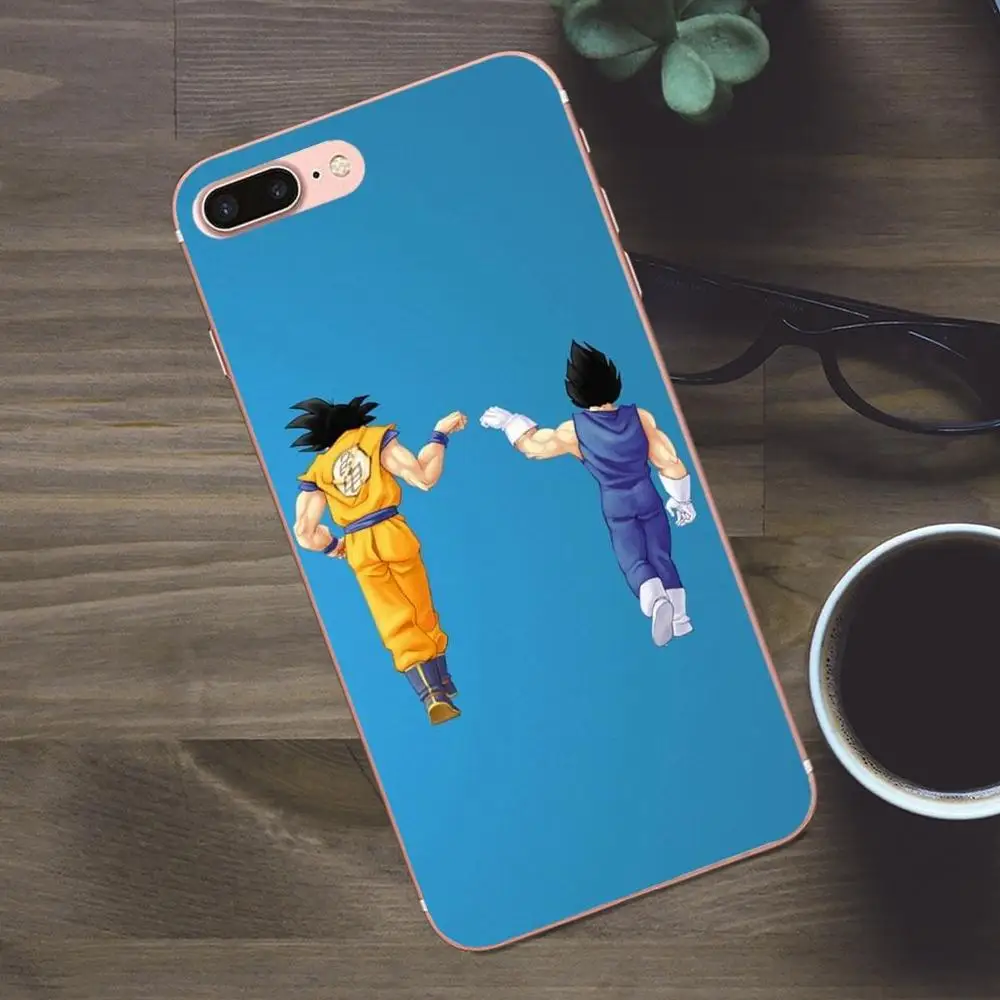 Goku And Vegeta Dragon Ball Z мягкое Новое поступление для Huawei G8 Honor 5C 5X 6 6X 7 8 9 Y5II Mate P7 P8 P9 P10 P20 Lite