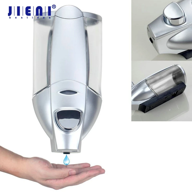 JIENI ABS Kitchen & Bathroom Wall Mounted Liquid Soap Dispenser, Liquid Soap Dispenser Chrome Polished Finish
JIENI ABS Kitchen & Bathroom Wall Mounted Liquid Soap Dispenser, Liquid Soap Dispenser Chrome Polished Finish