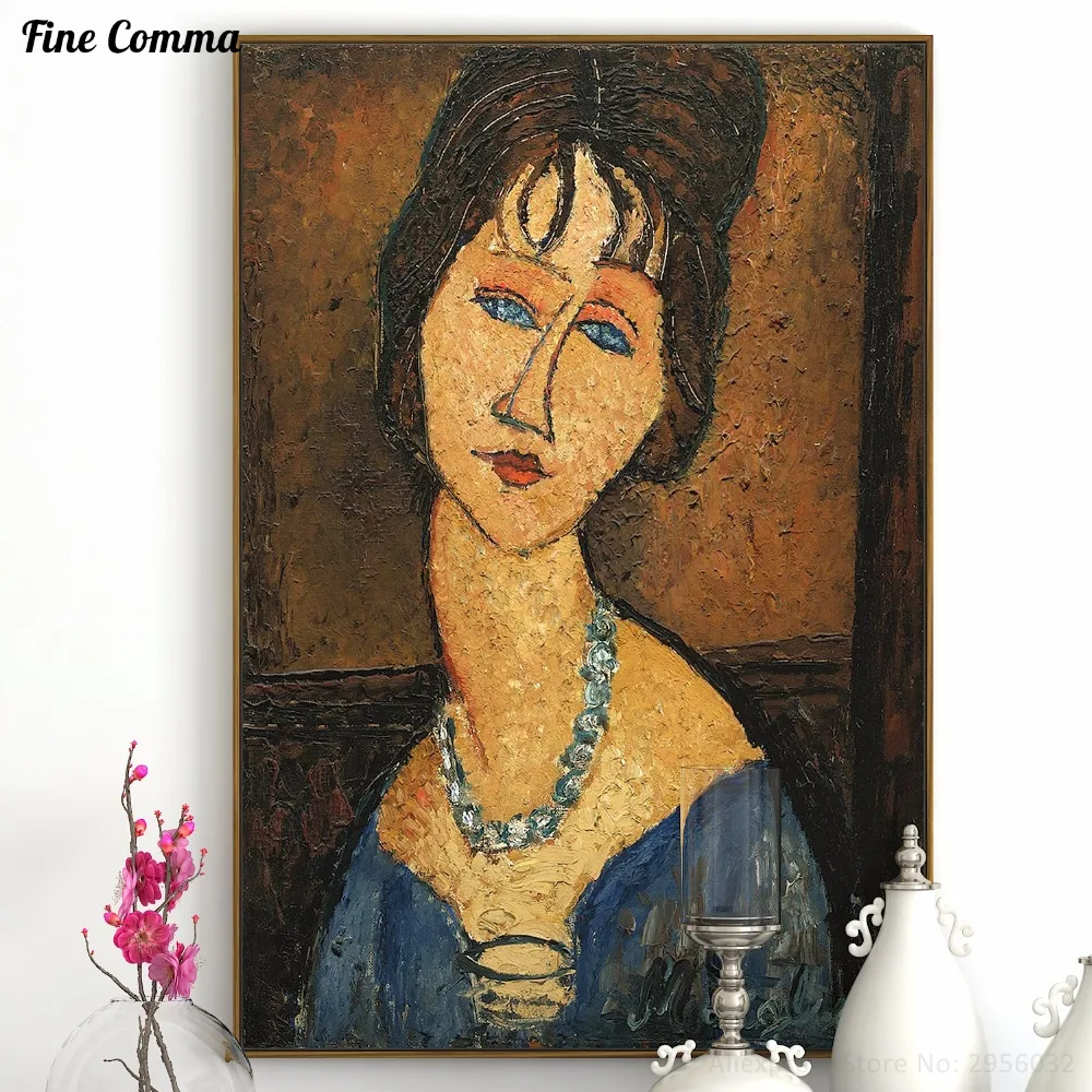 Портрет Жанны хебуферна, австралийская колье, Amedeo Modigliani, ручная работа, краска масляной краской, Репродукция, печать, постер, холст, настенно...
Портрет Жанны хебуферна, австралийская колье, Amedeo Modigliani, ручная работа, краска масляной краской, Репродукция, печать, постер, холст, настенно...