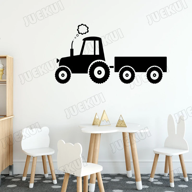 Съемные настенные наклейки Smokey Loader для фермы дома гостиной художественные