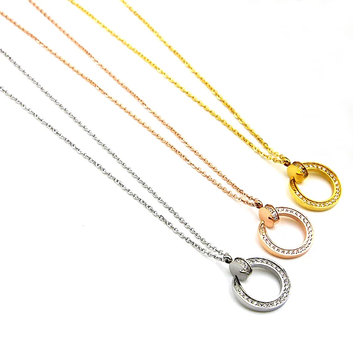 Hot Sale High quality fashion necklace&pendents 2018 stainless steel jewelry for women with crystal jewelry wholesale
Hot Sale High quality fashion necklace&pendents 2018 stainless steel jewelry for women with crystal jewelry wholesale
