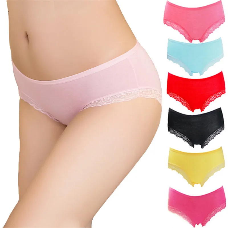 One Size Women's Underwear Panties 5PCS/Set Solid Color Low Waist Sexy Lace Briefs For Woman Ladies Pantys Lingerie Female
One Size Women's Underwear Panties 5PCS/Set Solid Color Low Waist Sexy Lace Briefs For Woman Ladies Pantys Lingerie Female