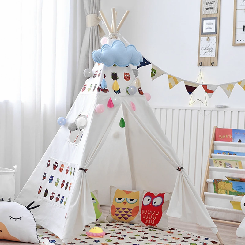 Child Large Teepee Tent Kids Teepee Tipi Indian Play Tent House Children Princess Tipi Girls TeePee Tent Room NO MAT
Child Large Teepee Tent Kids Teepee Tipi Indian Play Tent House Children Princess Tipi Girls TeePee Tent Room NO MAT