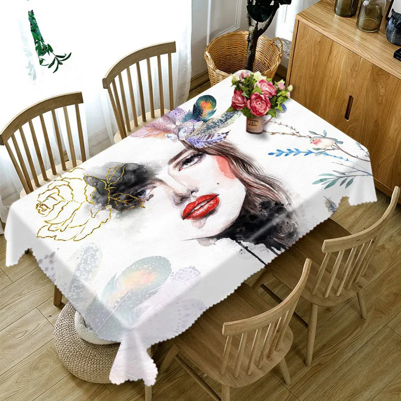 Table cloth Rectangular 3D sexy ladys Printed Tablecloth Home Protection and decoration Elegant Table cover
Table cloth Rectangular 3D sexy ladys Printed Tablecloth Home Protection and decoration Elegant Table cover
