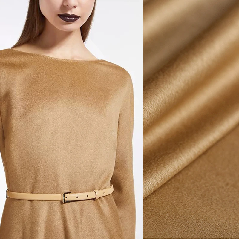 150CM Wide 370G/M Weight 82% Wool 18% Cashmere Fabric for Autumn Winter Coat Clothes Overcoat E798
150CM Wide 370G/M Weight 82% Wool 18% Cashmere Fabric for Autumn Winter Coat Clothes Overcoat E798