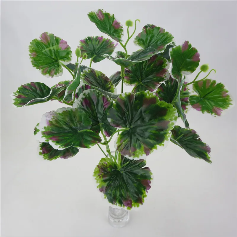 Artificial Plants Begonia Leaves Bouquet Garden Home Decor Green Wall Accessories
Artificial Plants Begonia Leaves Bouquet Garden Home Decor Green Wall Accessories