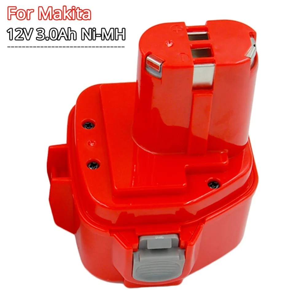 PA12 Power Tools Rechargeable Battery 12V 3A Nimh for Makita Cordless screwdriver drills battery 1220 1222 1233 1234 1235 6317D
PA12 Power Tools Rechargeable Battery 12V 3A Nimh for Makita Cordless screwdriver drills battery 1220 1222 1233 1234 1235 6317D