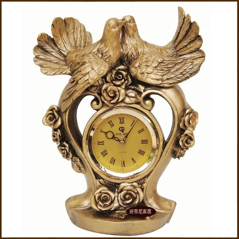 Art Clock Seat Clock European Clock Seat Art Creative Fashion Clock Table Clock Silence Seat Clock Living Room Arrangement
Art Clock Seat Clock European Clock Seat Art Creative Fashion Clock Table Clock Silence Seat Clock Living Room Arrangement