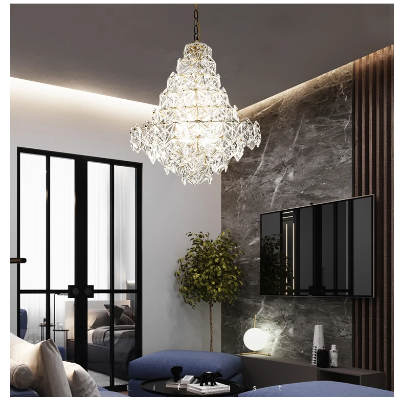 Modern Crystal Glass Chandelier LED Lamps Modern Chandeliers Lights Fixture Dining Room Bed Living Room Restaurant Hanging Lamp
Modern Crystal Glass Chandelier LED Lamps Modern Chandeliers Lights Fixture Dining Room Bed Living Room Restaurant Hanging Lamp