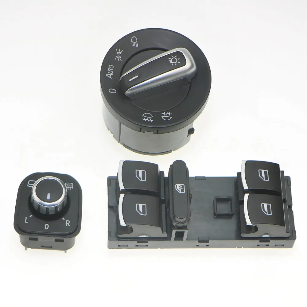 SJACCM 5ND 941 431 B 5ND959565A хромированная боковая зеркальная ручка фары + Главный переключатель оконного стекла VW Passat Golf MK6 Jetta Tiguan
SJACCM 5ND 941 431 B 5ND959565A хромированная боковая зеркальная ручка фары + Главный переключатель оконного стекла VW Passat Golf MK6 Jetta Tiguan