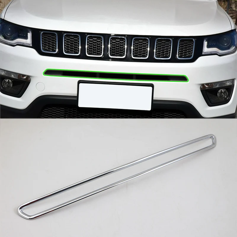 Car Accessories Exterior 1pcs ABS Chrome Front Down Grille Decorative Frame Cover Trim For Jeep Compass 2017 Car Styling
Car Accessories Exterior 1pcs ABS Chrome Front Down Grille Decorative Frame Cover Trim For Jeep Compass 2017 Car Styling