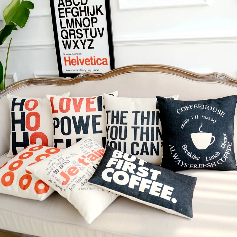 British Art Digital Printed Pillowcase Modern Letters Cushions Decorative Pillow Home Decor Sofa Throw Pillows 45*45 Almofadas
British Art Digital Printed Pillowcase Modern Letters Cushions Decorative Pillow Home Decor Sofa Throw Pillows 45*45 Almofadas
