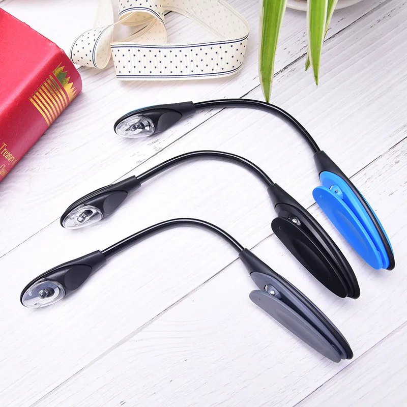 3 Color Portable Flexible LED Reading Light Lamp Mini Clip On Book Light Desk Light Bright White Travel Light
3 Color Portable Flexible LED Reading Light Lamp Mini Clip On Book Light Desk Light Bright White Travel Light