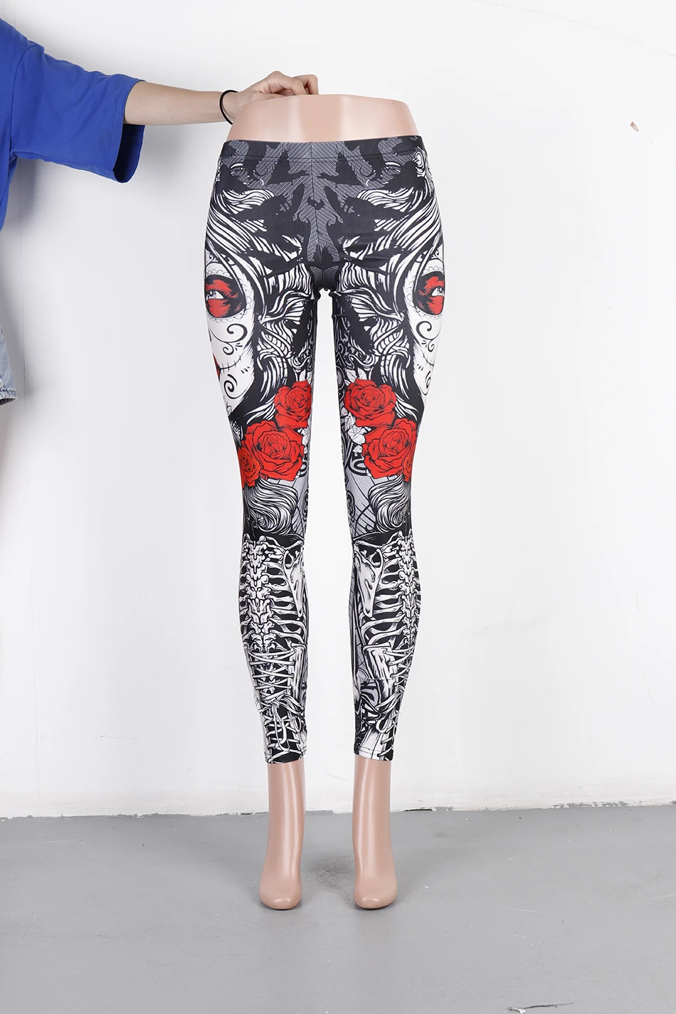 PLstar Cosmos 2018 New Leggins Halloween Sugar Skull Leggings For Women Girl Rose Print Fantastic Workout Party Ankle Pant
PLstar Cosmos 2018 New Leggins Halloween Sugar Skull Leggings For Women Girl Rose Print Fantastic Workout Party Ankle Pant