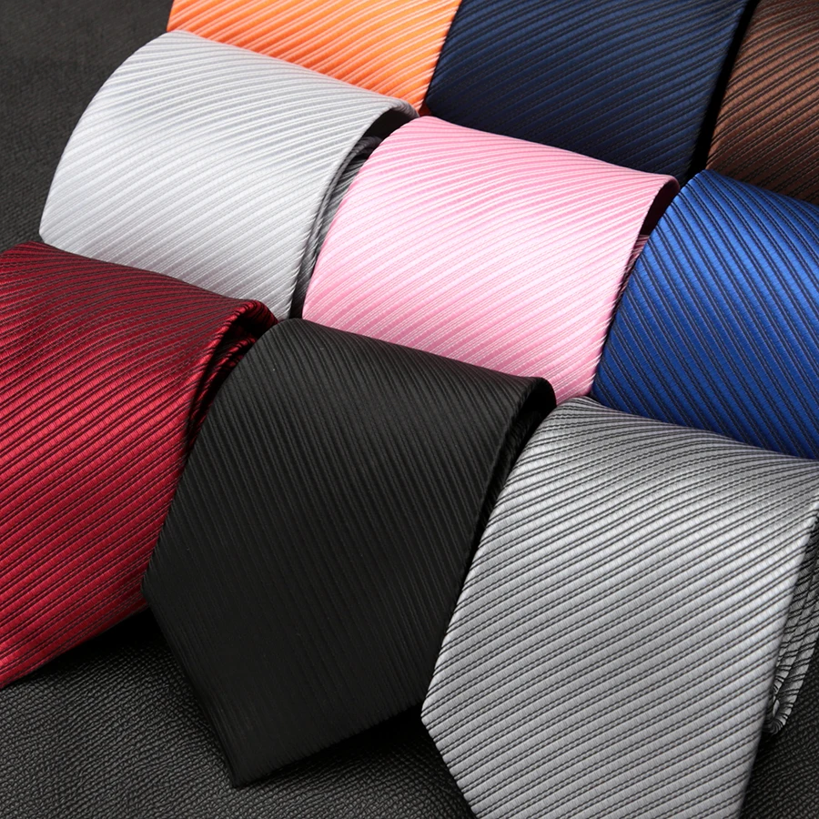 Mens Ties Solid Stripe Jacquard Necktie Accessories Fashion Design Neck Tie for Men Formal Business Wedding Party Gift Gravatas
Mens Ties Solid Stripe Jacquard Necktie Accessories Fashion Design Neck Tie for Men Formal Business Wedding Party Gift Gravatas