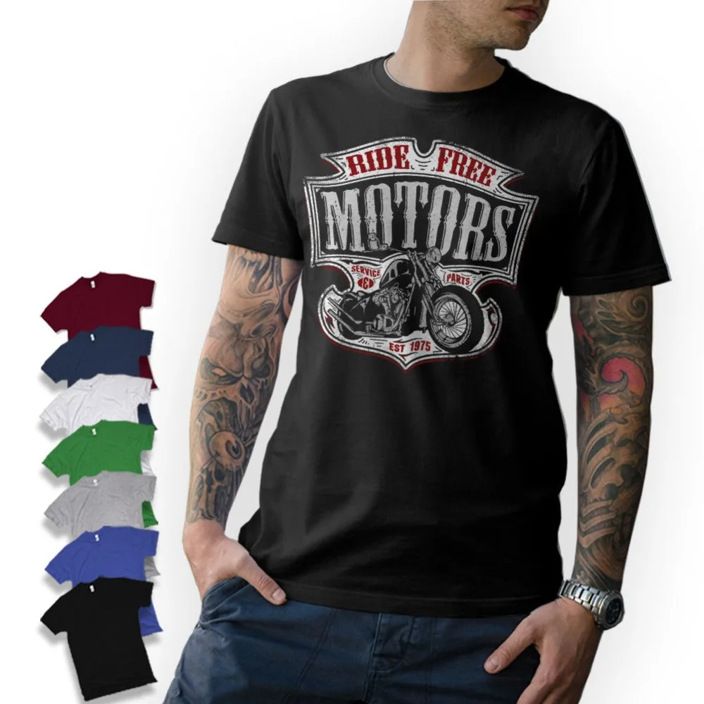 2019 New Fashion Brand Clothing O-Neck Teenage T-Shirt T-Shirt - Motard - Moto Motorcycle Chopper Bobber Old School Cheap Tees
2019 New Fashion Brand Clothing O-Neck Teenage T-Shirt T-Shirt - Motard - Moto Motorcycle Chopper Bobber Old School Cheap Tees