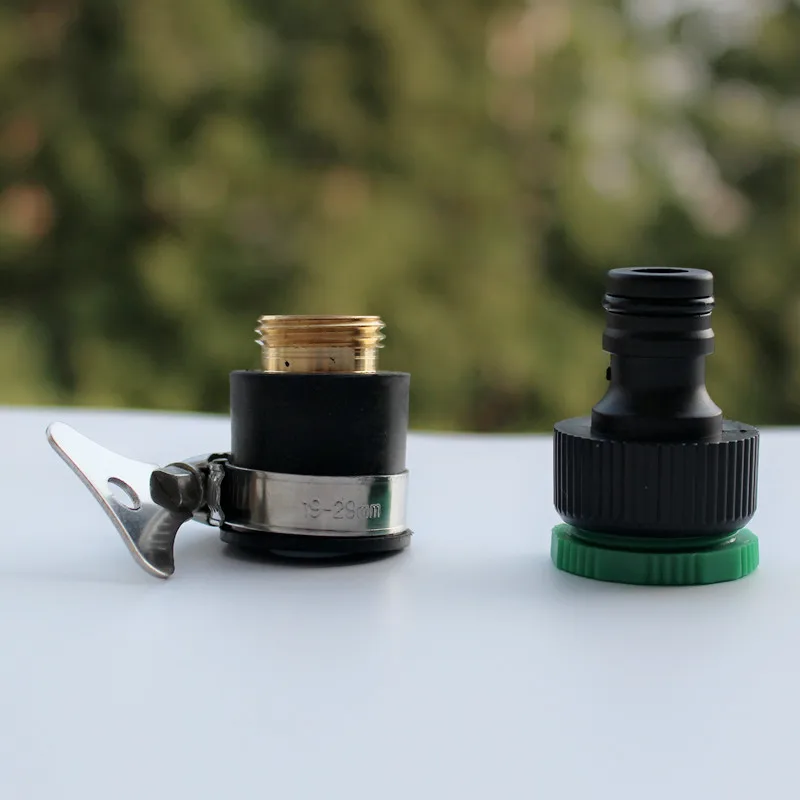 Plastic Garden Irrigation Quick Connector Set Tap Quick 1/2" Universal Connector With Thread Tap Hose End Connector XX206
Plastic Garden Irrigation Quick Connector Set Tap Quick 1/2" Universal Connector With Thread Tap Hose End Connector XX206