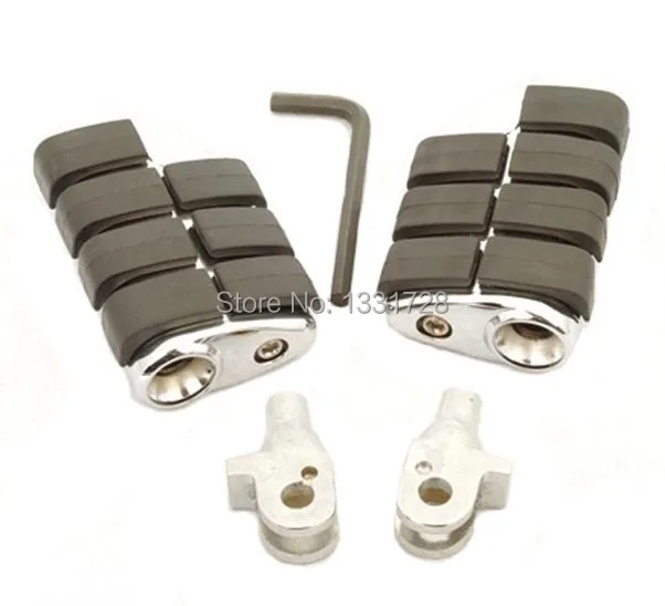 Chrome Wing Foot Pegs Rests For 1998-2000 & 2003 Triumph Thunderbird Sport (Front & Rear)
Chrome Wing Foot Pegs Rests For 1998-2000 & 2003 Triumph Thunderbird Sport (Front & Rear)