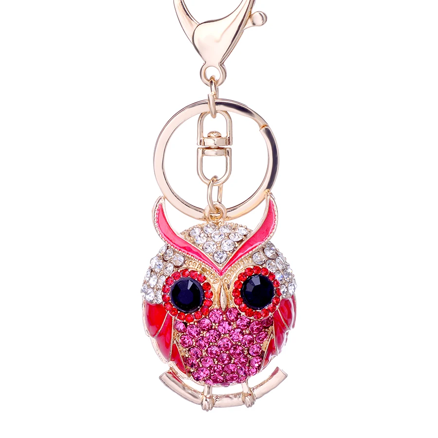 Creative trinket Rhinestone kawaii Olive Owl keychain keyring charms Crystal key chain ring holder women bag Accessories gift
Creative trinket Rhinestone kawaii Olive Owl keychain keyring charms Crystal key chain ring holder women bag Accessories gift