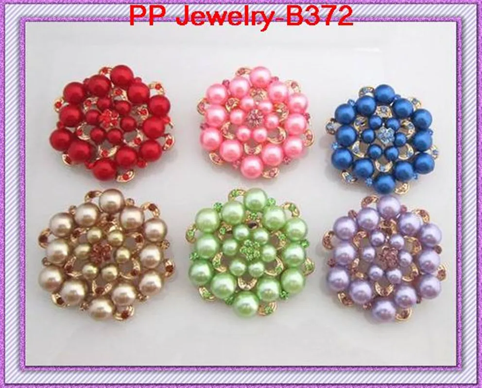 Mixed color Gold tone palace rhinestone wedding pearl brooch 6pcs/lot 
Mixed color Gold tone palace rhinestone wedding pearl brooch 6pcs/lot