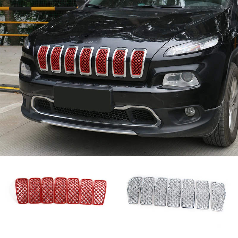 SHINEKA Car Styling ABS Center Honeycomb Mesh Front Grille Insert Trims Cover for Jeep Cherokee 14-16 Exterior Accessories
SHINEKA Car Styling ABS Center Honeycomb Mesh Front Grille Insert Trims Cover for Jeep Cherokee 14-16 Exterior Accessories