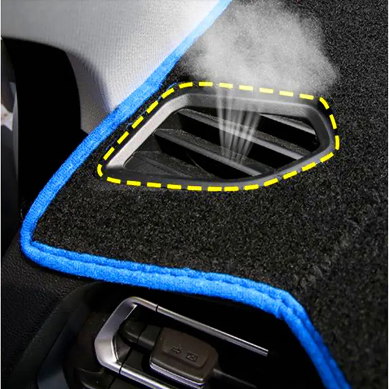 TAIJS right hand drive car dashboard protective cover for Ssangyong Rexton 2007-2017 Fashion Auto mat | Автомобили и мотоциклы