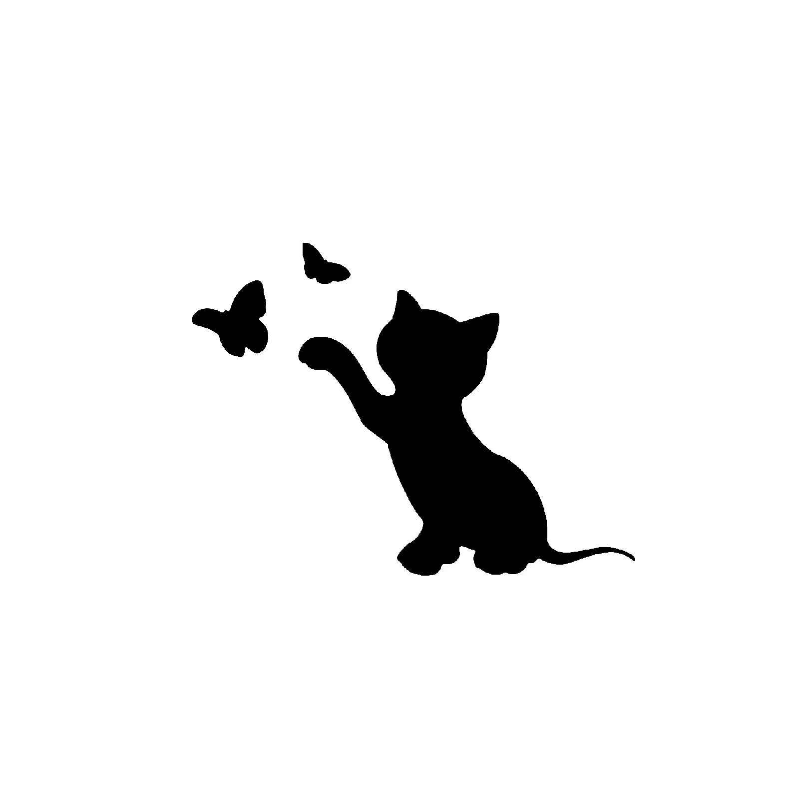 Playful Kitten Butterflies Pet Die Cut Vinyl Window Decal Cute And Interesting Fashion Sticker Decals
Playful Kitten Butterflies Pet Die Cut Vinyl Window Decal Cute And Interesting Fashion Sticker Decals