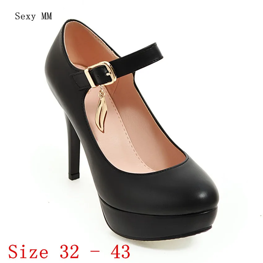 Women High Heel Shoes Platform Pumps Woman High Heels Party Wedding Shoes Kitten Heels Small Plus Size 32 33 - 40 41 42 43
Women High Heel Shoes Platform Pumps Woman High Heels Party Wedding Shoes Kitten Heels Small Plus Size 32 33 - 40 41 42 43