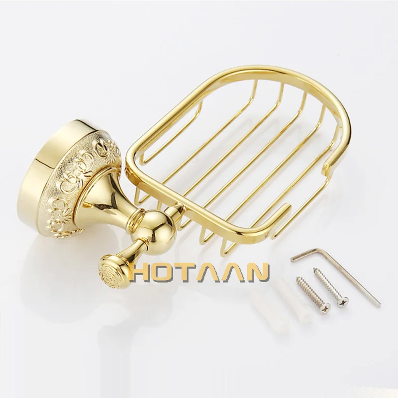 Wall Mounted Gold Soap Dish Soap Holder Box Soap Basket Rectangle Dish With Removable Holder Bathroom Accessories YT-12990
Wall Mounted Gold Soap Dish Soap Holder Box Soap Basket Rectangle Dish With Removable Holder Bathroom Accessories YT-12990