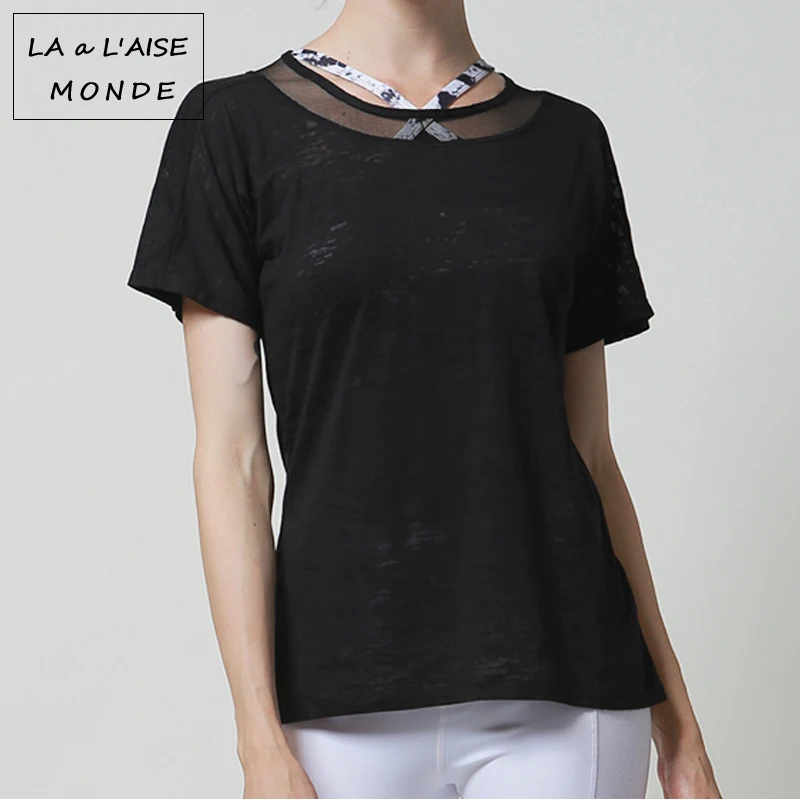 Hollow Workout Tops Women Sports Top Wear Gym Sporty T-Shirt Woman Fitness Mesh Sport Shirt Yoga Top Jersey Crop Top Women
Hollow Workout Tops Women Sports Top Wear Gym Sporty T-Shirt Woman Fitness Mesh Sport Shirt Yoga Top Jersey Crop Top Women