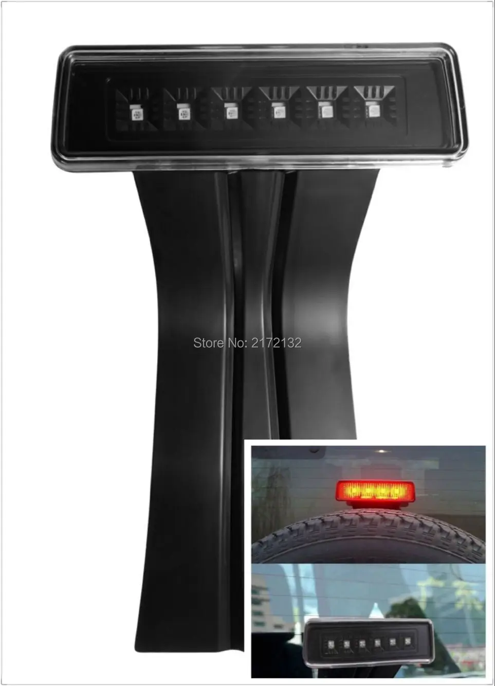 New 1pc 3rd 6LED Brake Light High Mounted Stop Lamp Rear Lamp Tail Light For Jeep
New 1pc 3rd 6LED Brake Light High Mounted Stop Lamp Rear Lamp Tail Light For Jeep