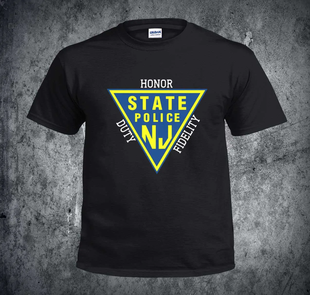 2019 Summer Fashion Hot Sale Men O-Neck T Shirt Inspired NJ State Police Black T Shirt, Men's Unisex Adult Design T Shirt
2019 Summer Fashion Hot Sale Men O-Neck T Shirt Inspired NJ State Police Black T Shirt, Men's Unisex Adult Design T Shirt