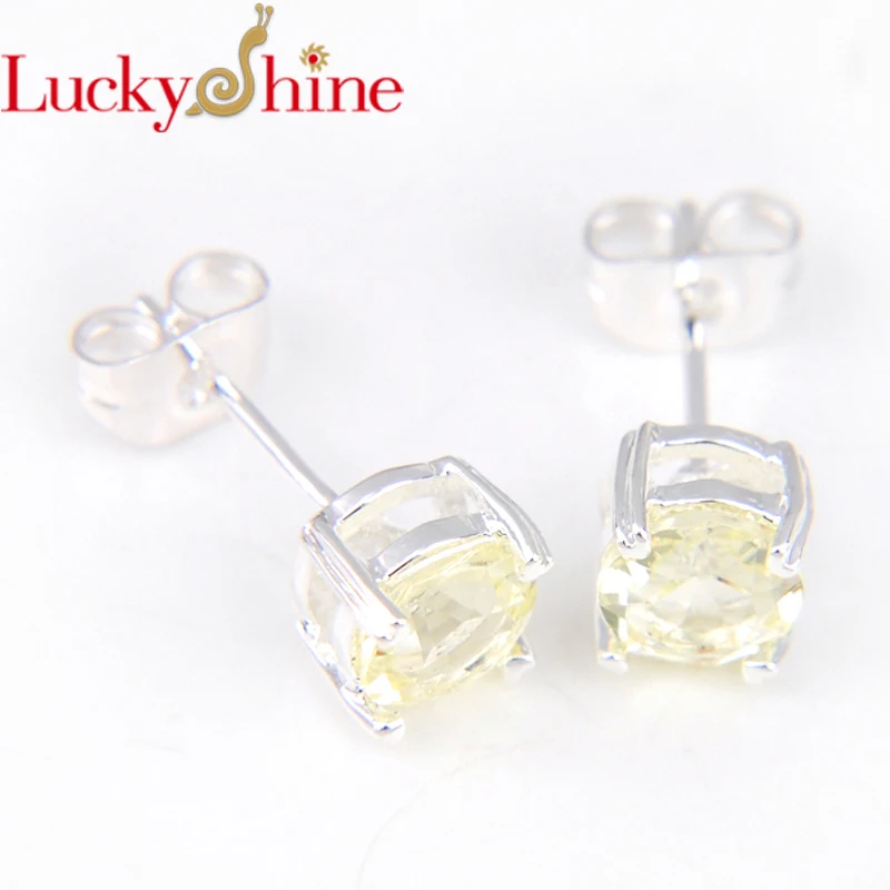 LuckyShine 1Pairs Yellow Red Punk Small Stud Earring For Women Round Zircon Silver Stud Earrings Jewelry Free Shippings new
LuckyShine 1Pairs Yellow Red Punk Small Stud Earring For Women Round Zircon Silver Stud Earrings Jewelry Free Shippings new